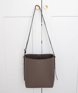 AALLYN - Jolina Bucket Tote - Olive/Gold