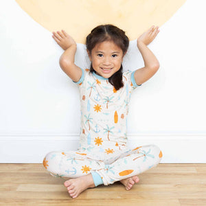 Emerson and Friends - Chasing Waves Kids Pajama Set