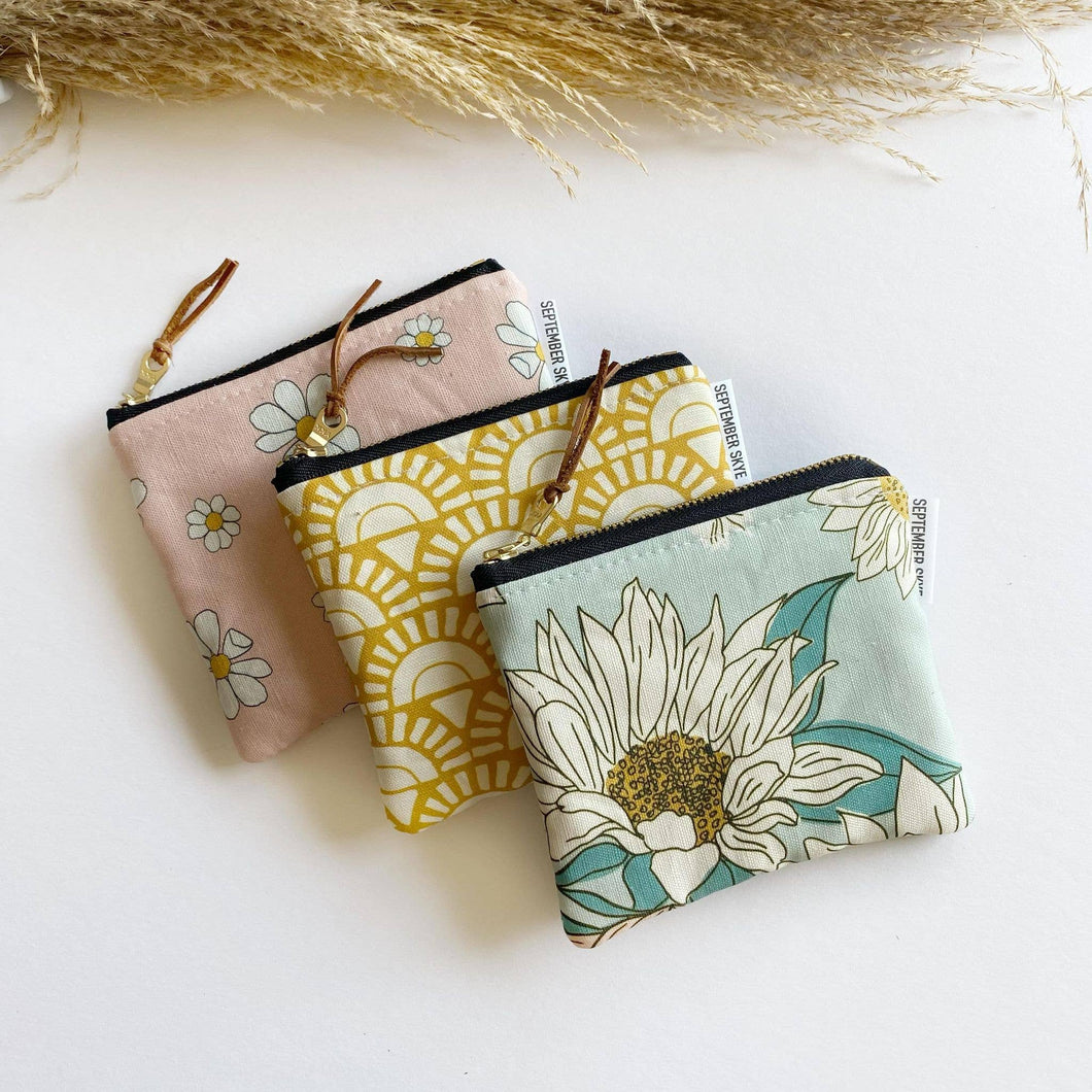 September Skye Bags - Small square pouch