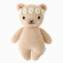 Load image into Gallery viewer, cuddle+kind - Baby honey bear (Flower Crown)

