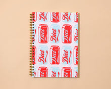 Load image into Gallery viewer, And Here We Are - Diet Soda Notebook
