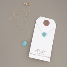 Load image into Gallery viewer, Britta Ambauen Jewelry - Feminist / Larimar Necklace
