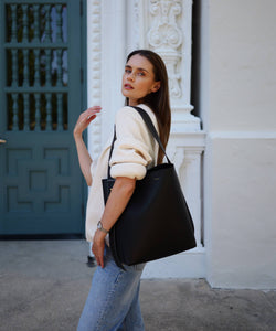 AALLYN - Jolina Bucket Tote - Olive/Gold