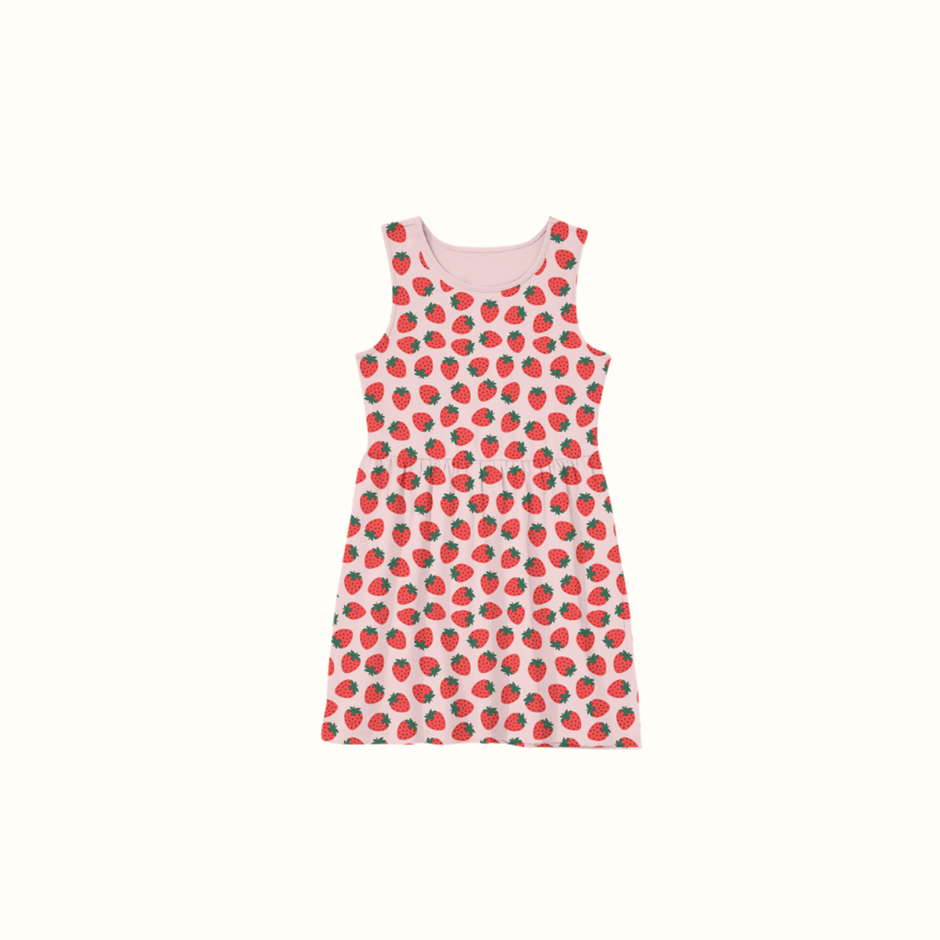 Polished Prints - Strawberry Dress