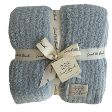Load image into Gallery viewer, Local Beach - Solid Ribbed Luxe Blanket
