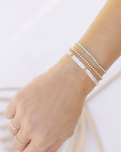 Load image into Gallery viewer, Coast and Cove - Goldie Sprinkle Beaded Bracelet- TEAL
