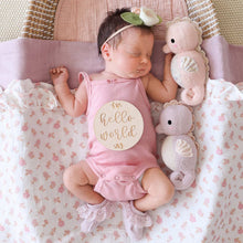 Load image into Gallery viewer, cuddle+kind - Baby seahorse (powder pink)
