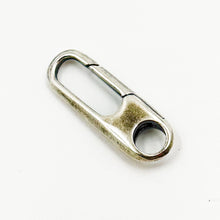 Load image into Gallery viewer, Tresor Jewelry Inc. - 20MM Oxidized Sterling Silver Oval Clasp

