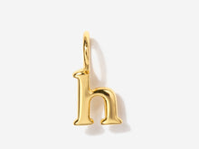 Load image into Gallery viewer, Little Sky Stone - Lowercase Gold Initial Letter Charms
