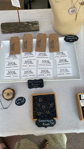 Notions of Lovely - The Everyday Bracelet: Black / 14k Gold Fill / Pebble Beach