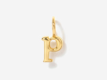 Load image into Gallery viewer, Little Sky Stone - Lowercase Gold Initial Letter Charms
