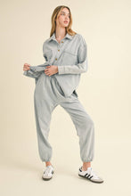 Load image into Gallery viewer, MIOU MUSE - WASHED BLUE SWEATPANTS
