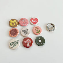 Load image into Gallery viewer, Handpicked Goods - Plant and flower lover button mix
