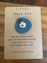Load image into Gallery viewer, Pals in your Pocket - Pocket Bear Hug Comfort Stone - Thinking Of You Gift

