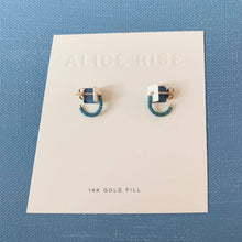 Load image into Gallery viewer, Alice Rise - Tiny Huggie in Bold Marigold
