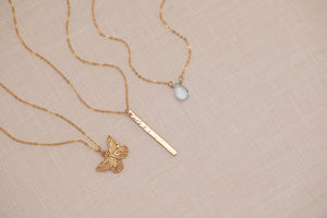 Thira Jewelry - Blue Topaz Necklace