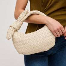 Load image into Gallery viewer, Urban Expressions - Lizbeth Woven Knot Clutch - Oatmilk
