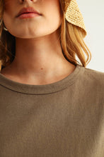 Load image into Gallery viewer, MIOU MUSE - SHORT SLEEVE LINEN KNITTED TOP
