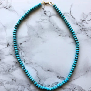 Jessica Matrasko Jewelry - Turquoise Beaded Necklace