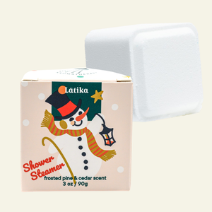 Latika Beauty -  Shower Steamer Cube - Snow