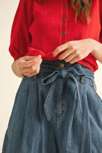 Load image into Gallery viewer, MIOU MUSE - PUFF SHORT SLEEVE CARDIGAN- Heather Grey
