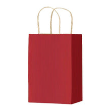 Load image into Gallery viewer, Box &amp; Wrap - Samples - Varnish Stripe Color Bags: Sage Varnish Stripe - Matte Shopping Bags / 5-1/4 x 3-1/4 x 8-3/8" / Sample/1
