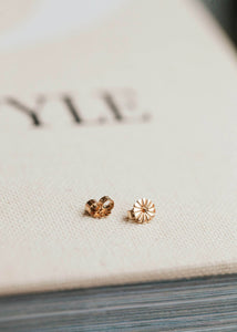 Hello Adorn - TINY Heart Studs Sterling Silver