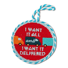 Load image into Gallery viewer, Furbish Studio - Needlepoint Ornament - Delivered
