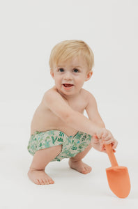 Emerson and Friends - Save the Sea Turtles Boys Swim Trunks