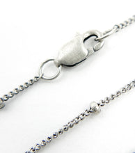 Load image into Gallery viewer, Tresor Jewelry - Oxidized Sterling Silver Satellite Necklace
