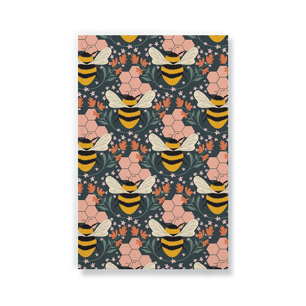 Denik - Honeycomb Bee Classic Layflat Journal Notebook