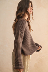 MIOU MUSE - ROUND NECK SWEATER