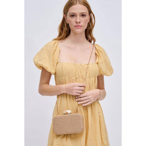 Urban Expressions - Ezra Clutch Evening Bag - Natural