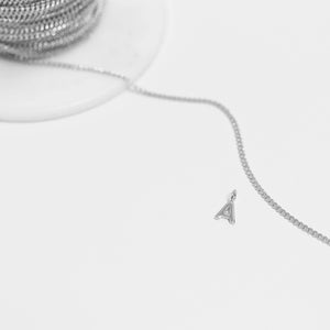 Weld Magic .925 Sterling Silver Initial Charms