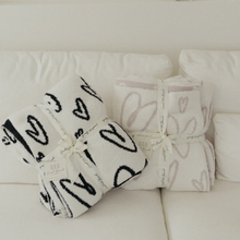 Load image into Gallery viewer, Local Beach - Heart Luxe Home Blanket
