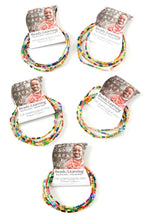 Load image into Gallery viewer, Swahili | Beads for Learning Zulugrass 26" necklace
