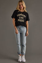 Load image into Gallery viewer, Panache Apparel Co. - Support Live Music Tee
