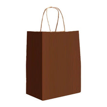Load image into Gallery viewer, Box &amp; Wrap - Samples - Varnish Stripe Color Bags: Sage Varnish Stripe - Matte Shopping Bags / 5-1/4 x 3-1/4 x 8-3/8" / Sample/1
