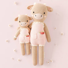Load image into Gallery viewer, cuddle+kind - Ava the cow (powder pink), gives 10 meals: Little - 13"
