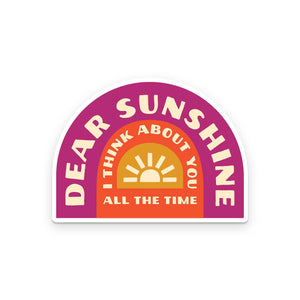 Ruff House Print Shop - Dear Sunshine Sticker