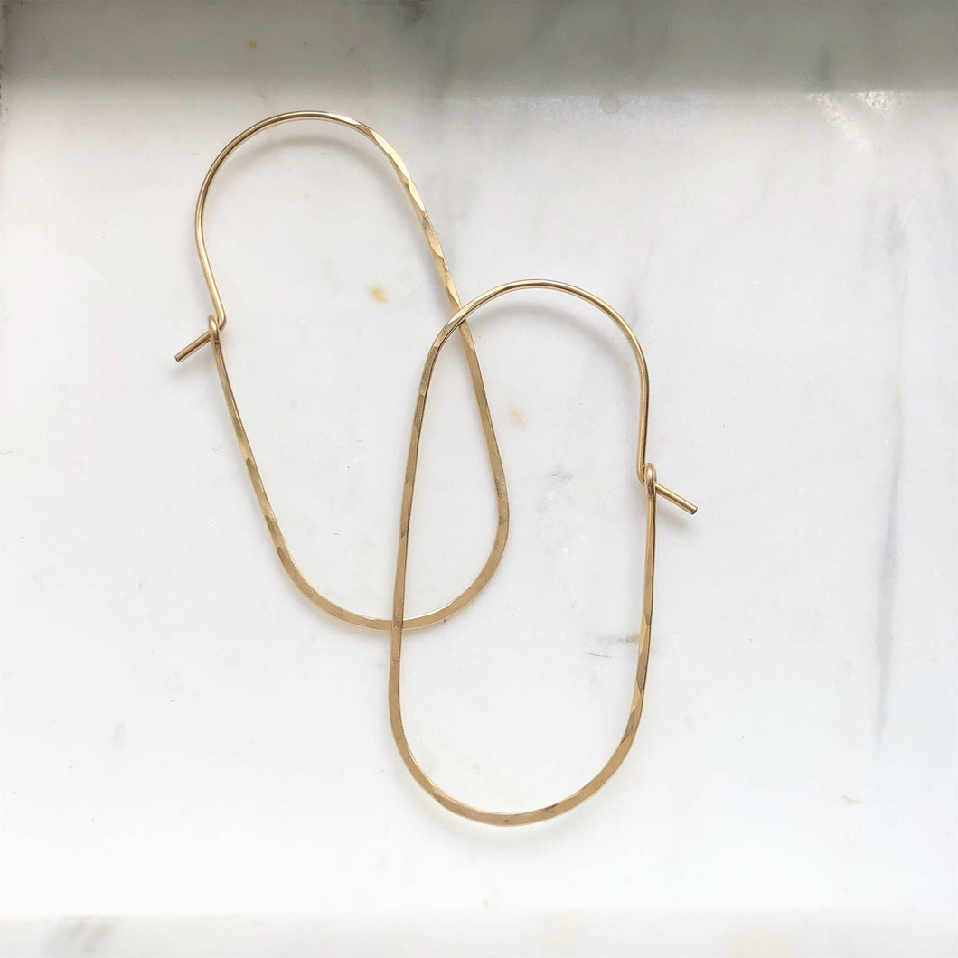 Token Jewelry - Capsule Hoops