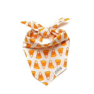 The Paws - Candycorn Dog Bandana- all sizes