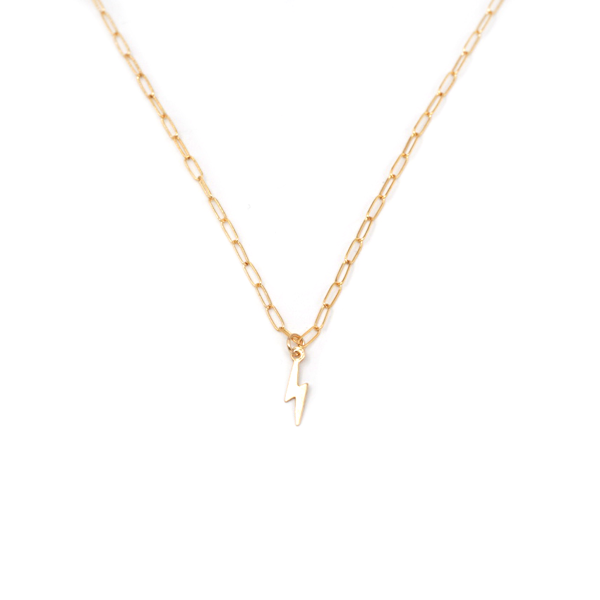 May Martin - Lightening Bolt Necklace