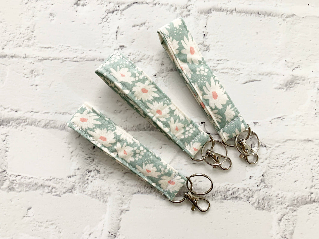 Mangham Made - Handmade Fabric Keychain Mini Lanyard
