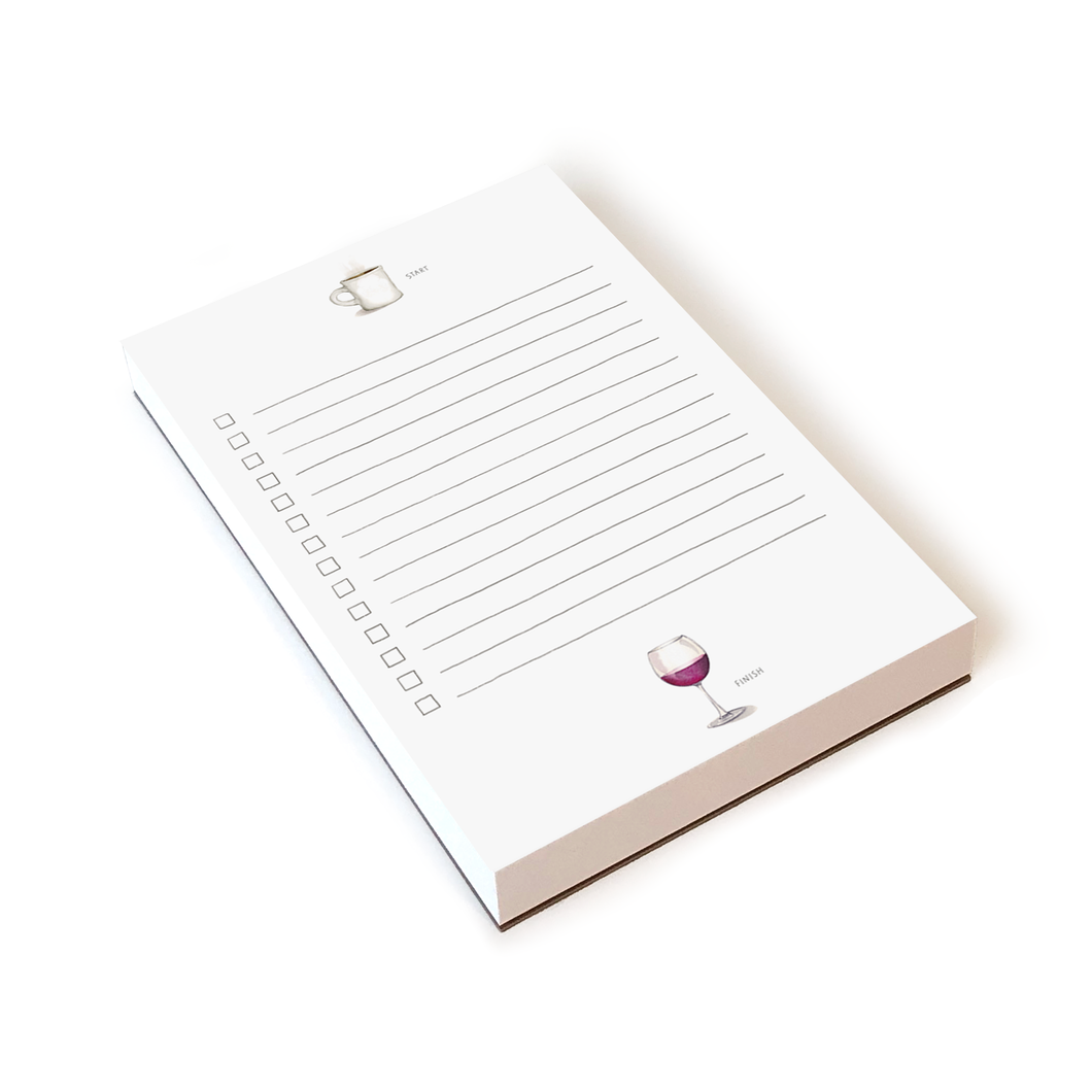E. Frances - Start & Finish Notepad