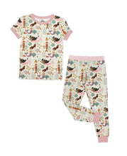 Load image into Gallery viewer, Emerson and Friends - Mermaid Bamboo Kids Pajamas-Making Waves Short Sleeve/Pants: 4/5T
