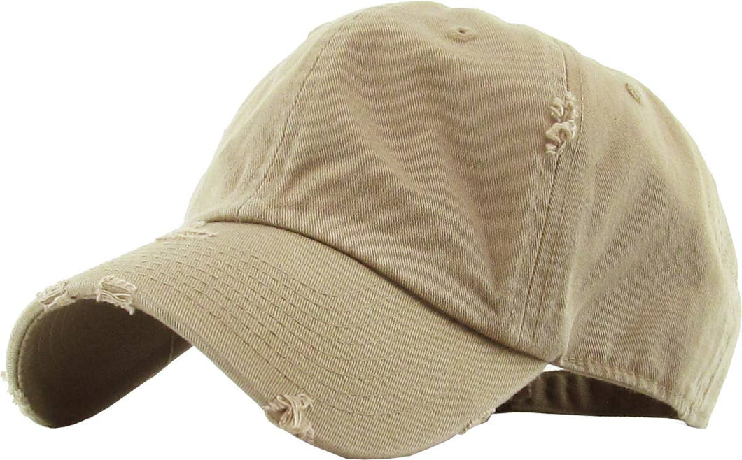 Vintage Distressed Washed Style Baseball Caps