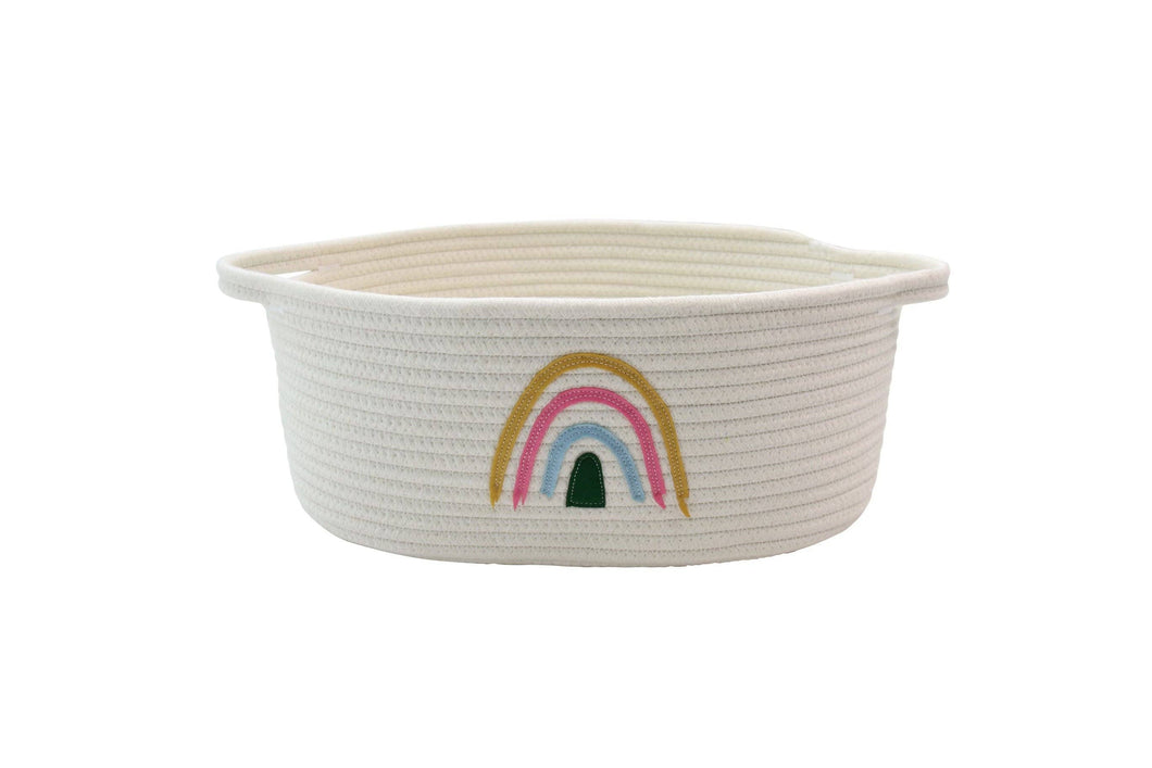 Emerson and Friends - Emerson and Friends Rainbow Rope Basket