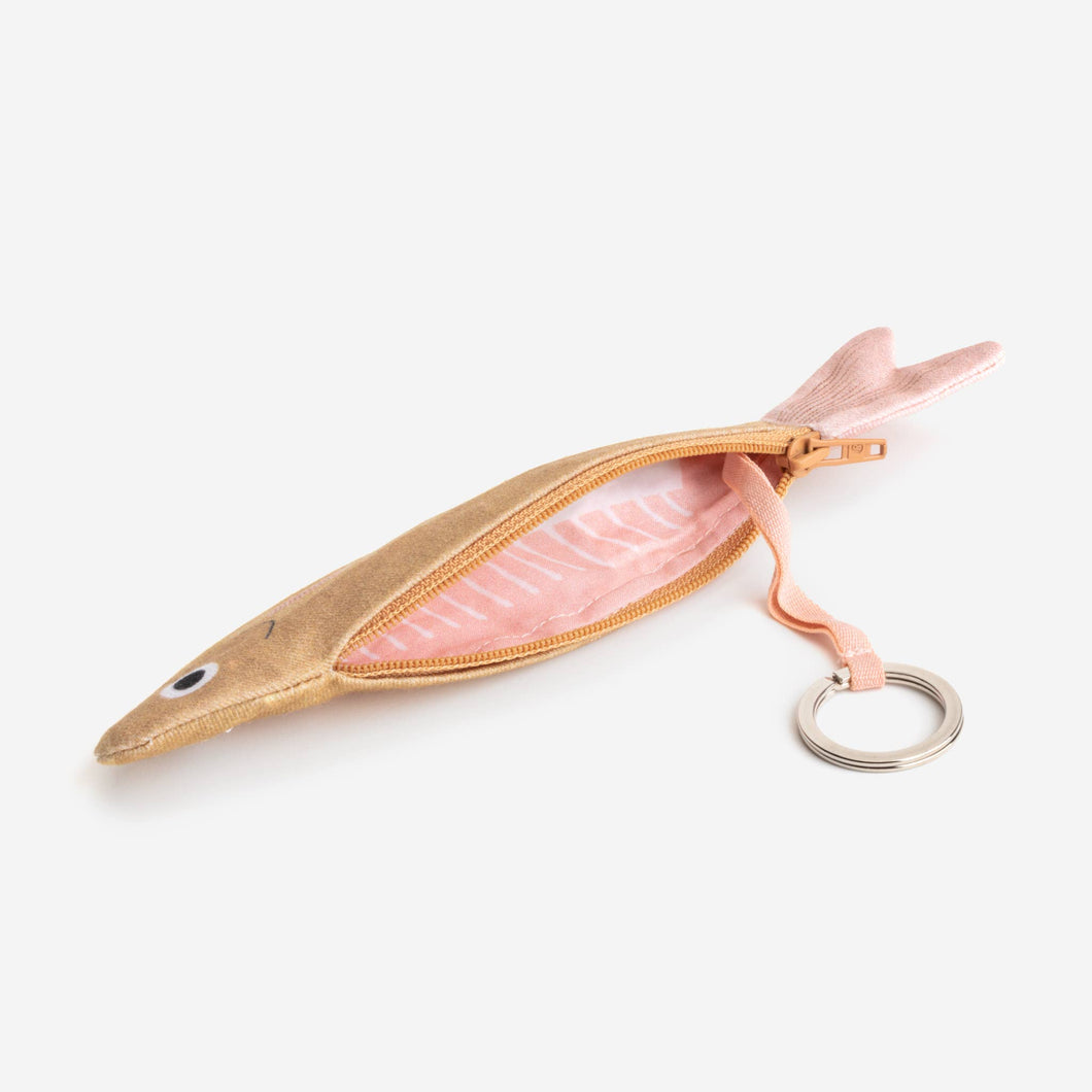 Don Fisher - Golden Anchovy purse or keychain