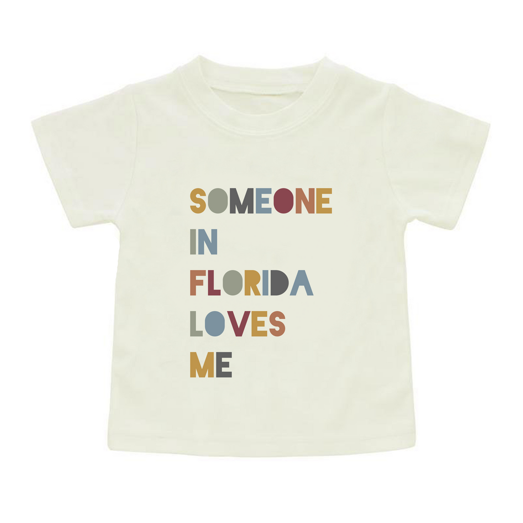 Emerson and Friends - Someone in Florida Cotton Toddler T-shirt